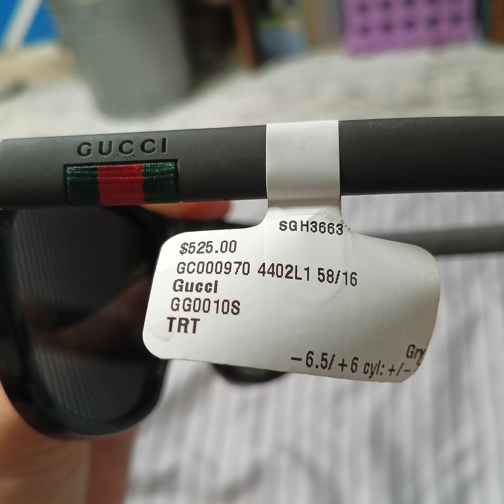 Gucci Black Sunglasses